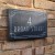 ART DECO Slate House Sign Door Number 12'' x 8'' - GEOMETRIC BORDER
