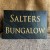 QUALITY Slate House Sign Address Plaque 12 x 8'' GOLD