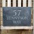 NATURAL Slate Address Plaque 12 x 8'' - RIVEN SURFACE