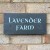 RIVEN Slate House Sign Address Plaque 300 x 150mm