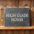 NATURAL Riven Slate House Sign 400 x 300mm - TWO LINES
