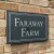 NATURAL Riven Slate House Sign 400 x 300mm - DOUBLE LINED BORDER