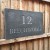 NATURAL Riven Slate House Sign 500 x 300mm